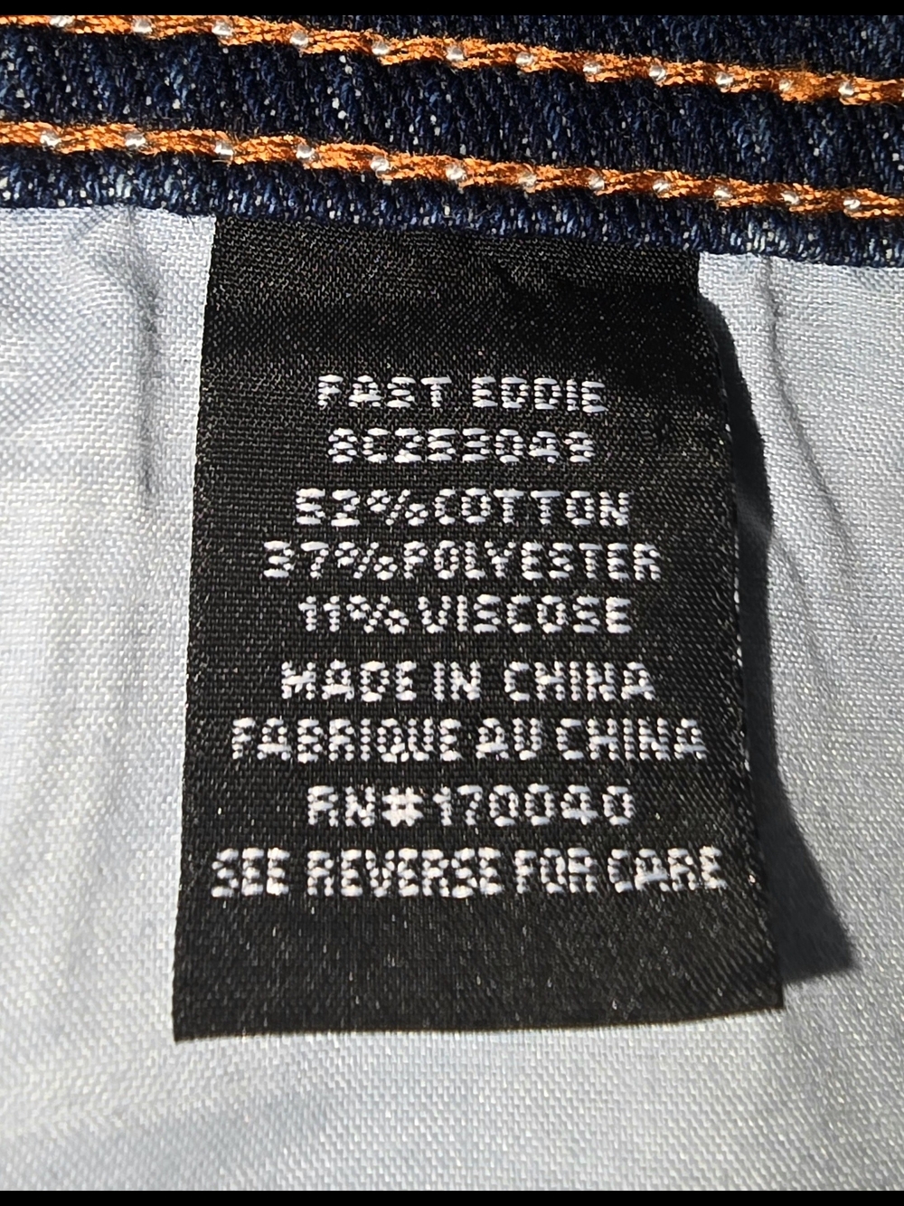 True Rebel Fast Eddie Jeans 36x32 - Picture 7 of 9
